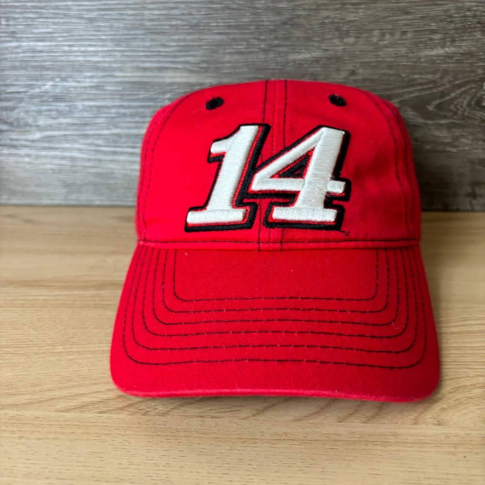 Vintage Nascar Hat Cap Snap Back Red Stewart Chase Racing Adjustable